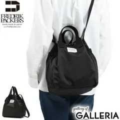 フレドリックパッカーズ ショルダーバッグ FREDRIK PACKERS 210D BLOOM SHOULDER 2WAYショルダー 9L A5 軽量 レディース FP21-SH01 BLACK
