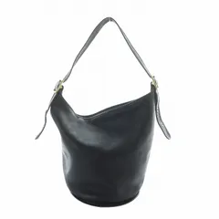 コーチ COACH オールドコーチ ショルダーバッグ 斜めがけ バケツ型 レザー ロゴ 黒 ブラック 9085 ■GY18 /MQ