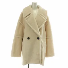 美品　STUMBLY スタンブリー ボアコート 38 STUMBLY /スタンブリー】 New Silhouette Boa Pea Jacket | スピック