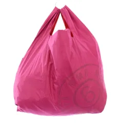 エムエムシックス メゾンマルジェラ MM6 Maison Margiela ショッピングトートバッグ ハンドバッグ ロゴ プリント ピンク S54WC0021 /BB