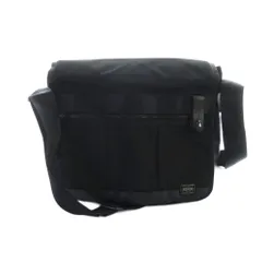 ポーター PORTER 吉田カバン ヒート heat ビジネスバッグ ショルダー 2WAY ブリーフケース 書類カバン キャンバス 刺繍 ロゴ 黒 ブラック ■GY18 /MQ