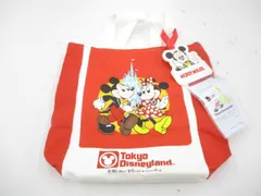  中古品 ディズニー ミッキーマウス ミニーマウス メモリーゴーラウンド　40周年　復刻トートバック