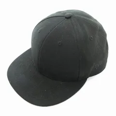 ニューエラ NEW ERA × RON HERMAN 9 FIFTY キャップ 帽子 平つば 6パネル 黒 ブラック /JS