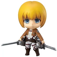 【中古】「非常に良い」ねんどろいど 進撃の巨人 アルミン・アルレルト ノンスケール ABS&PVC製 塗装済み可動フィギュア 再販分