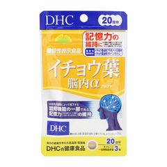 DHC ディーエイチシー イチョウ葉 脳内α アルファ 20日分 60粒 栄養補助食品 サプリメント 健康食品 記憶力[定形内郵便]