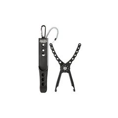 第一精工 フィッシュグリップ ガーグリップMCカスタム ブラック フィッシュクリップ フィッシングプライヤー フィッシンググリップ 釣り