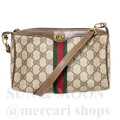 希少 GUCCI オールドグッチ ショルダーバッグ GG シェリーライン アクセサリーコレクション ビンテージ  TJ12