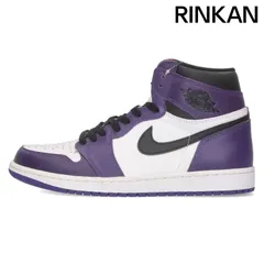 ナイキ  AIR JORDAN 1 RETRO HIGH OG COURT PURPLE 555088-500 エアジョーダン1レトロハイコートパープルスニーカー メンズ 28cm