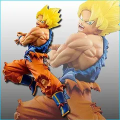 【中古】一番くじ ドラゴンボール 超戦士バトル列伝Z C賞 超サイヤ人孫悟空 フィギュア