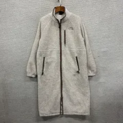 THE NORTH FACE アウトドア 刺繍 ロゴ シープスキン ロング フリース ジップアップ S A02944