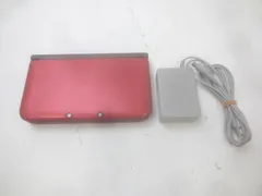  中古品 ゲーム ニンテンドー3DS LL 本体 SPR-001 レッド ブラック 動作品 周辺機器付き