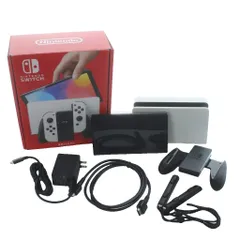 任天堂 Nintendo Switch ニンテンドースイッチ 有機ELモデル HEG-001 ゲーム機 本体  起動確認済み 白 ホワイト 黒 ブラック /KW ■GY18