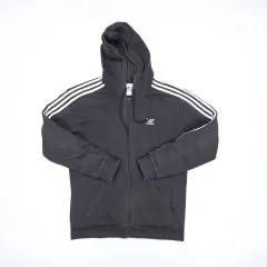 XL アディダス 3本線 プルオーバー フードジップアップ ジャケット 1216H1
