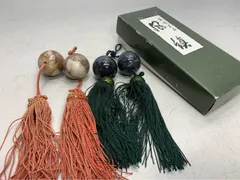 風鎮　高級美石　昭和レトロ　ヴィンテージ　アンティーク　掛軸装飾品 A9247A99