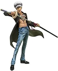 【中古】「非常に良い」フィギュアーツZERO ONE PIECE トラファルガー・ロー -ドレスローザ編- 約150mm PVC&ABS製 塗装済み完成品フィギュア