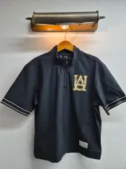 XL) アンダーアーマー コートサイド クォータージップアップ 半袖 出品