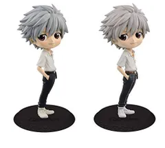 【中古】「非常に良い」ヱヴァンゲリヲン新劇場版 Q posket 渚カヲル フィギュア 全2種セット 【通常カラーver./レアカラーver.】