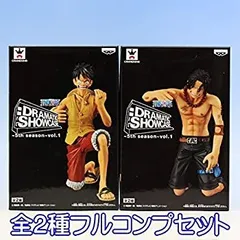 【中古】「未使用品」DRAMATIC SHOWCASE -5th season- vol.1 ワンピース 全2種セット フィギュア