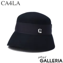 CA4LA ハット レディース 秋冬 秋 冬 カシラ 帽子 深め おしゃれ ブランド クロッシェ ウール フェルト ダウンブリム 長め リボン 上品 ワンポイント きれいめ かわいい クラシカル 日本製 CAMILA6 KTZ02648