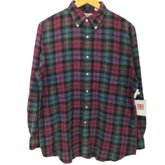 エルエルビーン L.L.Bean 90S NORTHWOODS BD L/S チェックネルシャツ メンズ import：M 