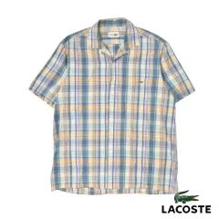 90S ラコステ シャツ チェック柄 シャツ 4