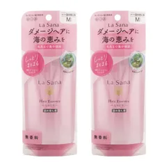 [2個セット]Lasana ラサーナ 海藻ヘアエッセンスしっとり詰替 70ml ヘアケア アウトバストリートメント 無香料 [ネコポス]