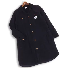 Lee リー LT9044 秋冬 コーデュロイ★ 長袖 シャツ ワンピース Sz.L レディース 紺 ネイビー