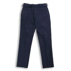 EDIFICE エディフィス 通年 ストレッチ★ チェック スラックス テーパード パンツ Sz.44 メンズ 紺 ネイビーのサムネイル
