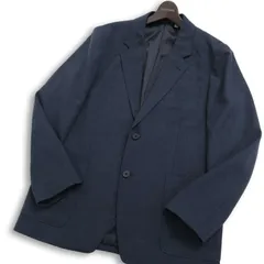 UNIQLO U ユニクロ ユー ルメール 通年★ テーラード ジャケット Sz.M メンズ 紺 ネイビー