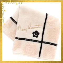 MARY QUANT (マリークヮント) タオルハンカチ (アイボリー / 約25cm) 格子柄 レディース タオル ハンドタオル 000284-0007 1