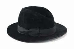 The Dog&Co. エイチダブリュードッグアンドコー ウールハット 40 ブラック 12-M112/1/080