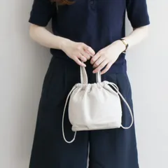 【タイムセール 定価15,400円】タイドウェイ TIDEWAY 巾着バッグ ハンドバッグ トートバッグ カジュアル 軽量バッグ シンプル 完売モデル