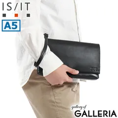 IS/IT クラッチバッグ メンズ 結婚式 イズイット バッグ 小さめ ブランド 手持ち A5 ショルダー セカンドバッグ 2WAY ハンソン 935111 クロ