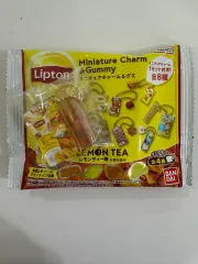 バンダイ リプトン ミニチュア チャーム & レモンティー ゼリー