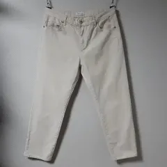 33/INSTANT DENIM ストレート ホワイトデニム/33-497