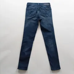 Calvin Klein カルバン・クライン デニム ズボン サイズ26 スキニージーン ウォッシュ デニム パンツ レディース A8690