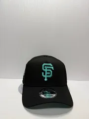 Newera サンフランシスコジャイアンツ ワールドシリーズ1989 9forty A-FRAME スナップバックキャップ ブラックカラー