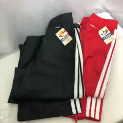 【未使用品】adidas アディダス ナイロンジャージズボン 2本セット SGSS10-9119
