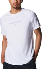 アンダーアーマー UNDER ARMOUR バスケット カリー テック ロゴ ショートスリーブ Tシャツ メンズ 半袖 速乾性 吸汗 トップス 部活 クラブ 練習 トレーニング ドライ ウェア 伸縮性 臭い軽減 リブ 101 WHITE/TRANSPAREN