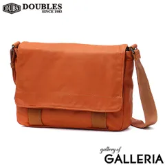 ダブルス ショルダーバッグ メンズ レディース DOUBLES バッグ ブランド 本革 革 牛革 斜めがけ 大人 横型 おしゃれ 黒 B5 VWE-1926 CAMEL