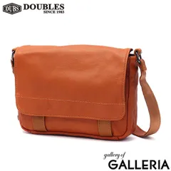ダブルス ショルダーバッグ メンズ レディース DOUBLES バッグ 小さい 小さめ ブランド 本革 斜めがけ 大人 横型 おしゃれ A5 VWE-1919 CAMEL