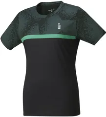 ゴーセン GOSEN テニス レディースゲームシャツ レディース ゲームシャツ 半袖Tシャツ 半袖ゲームシャツ 部活 チーム クラブ サークル 吸汗速乾  T2409 39 ブラック