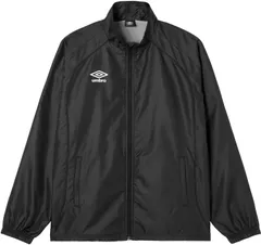 アンブロ umbro サッカー 裏起毛 ウインドジャケット トップス 上着 ウォーマー メンズ 男性 大人 フットボール 保温 防風 撥水 裏トリコット起毛 部活動 クラブ 練習 トレーニング  UF5FWB02MA BK00 ブラック