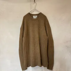 JOURNAL STANDARD relume レリューム ハミルトン ウール クルーネック ニット 羊毛 ラクーン M ブラウン メンズ 19-080-464-6160-3-0 USEDのサムネイル