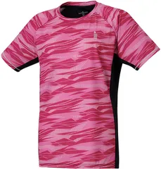 ゴーセン GOSEN テニス レディース ゲームシャツ 半袖 Tシャツ 部活 チーム クラブ サークル 吸汗速乾 練習 トレーニング 日本ソフトテニス連盟 日本バドミントン協会審査合格品  T2453 81 ピンク