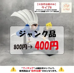 【ジャンク品 |※自作台座のみ】ドラゴンボールZ MATCH MAKERS 超サイヤ人孫悟飯 VSダーブラ 専用台座　（プライズ・フィギュア）