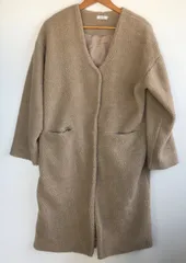 KOE ボアコート レディース M ベージュ 3032202512130029