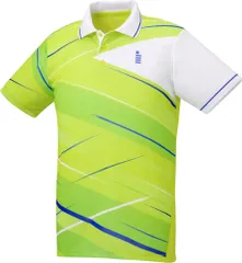 ゴーセン GOSEN テニス ユニセックス ゲームシャツ メンズ レディース 半袖 半袖Tシャツ 半袖ゲームシャツ 部活 チーム クラブ サークル 吸汗速乾  T2040 54 ライムイエロー