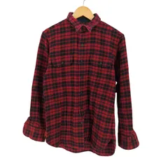 ポロバイラルフローレン Polo by RALPH LAUREN 長袖 チェックネルシャツ チンストラップ メンズ import：M 