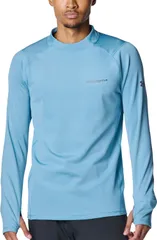 アンダーアーマー UNDER ARMOUR UA COLD WEATHER PRO LONG SLEEVE MOCK NECK SHIRT メンズ 長袖シャツ ロンT 吸汗速乾 起毛 トレーニング  6007387 418 BLUESMOKE